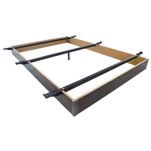Base para Cama Linwood con Tablero de Fibra de Madera, Full/Full XL, 7.5" Alt., Nogal